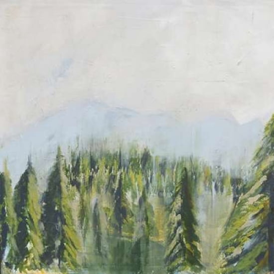 Pines Canvas Art - Melissa Lyons (24 x 24)