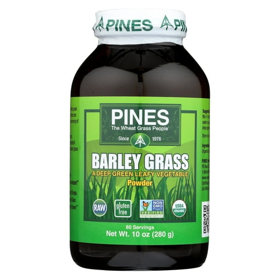 Pines International Barley Grass Powder 10 oz