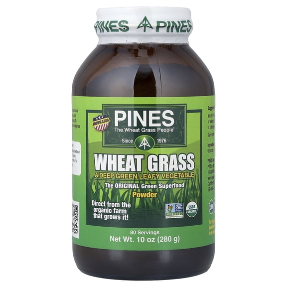 Pines Wheat Grass Powder 10 oz Powder