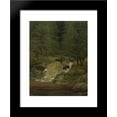 thumbnail image 1 of Pines at the waterfall 20x24 Framed Art Print by Caspar David Friedrich, 1 of 2