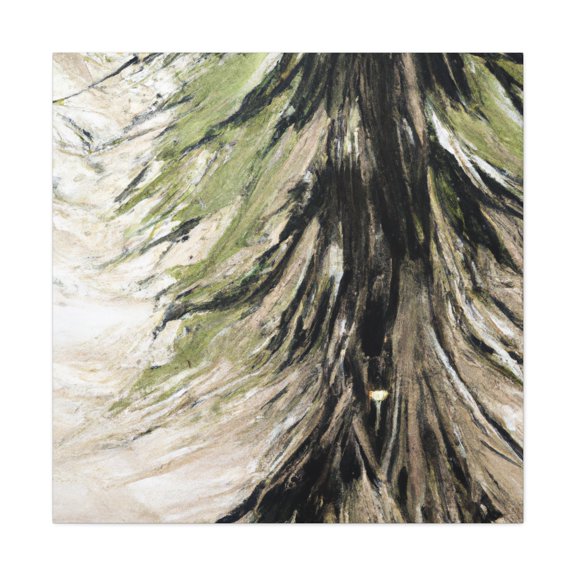 "Pines in the Mist" - Canvas