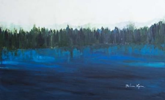 Pines on the Water Canvas Art - Melissa Lyons (12 x 18)