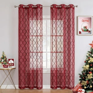 Ceri Linen Textured Jute Tabs Semi-sheer Curtain Panel - No. 918 : Target