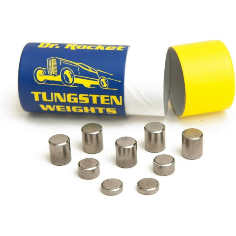 Complete Tungsten Weight Kit for Your Pinewood Car, 4 Ounces, Reusable  Incremental Weights and Tungsten Putty, All Your Derby or Awana Grand Prix  Weights in One Set - A Mustard Seed Toys