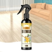 Pinfect 120ml Wood Cleaner Polish Beeswax Spray Waterproof for Wooden Furniture Floors