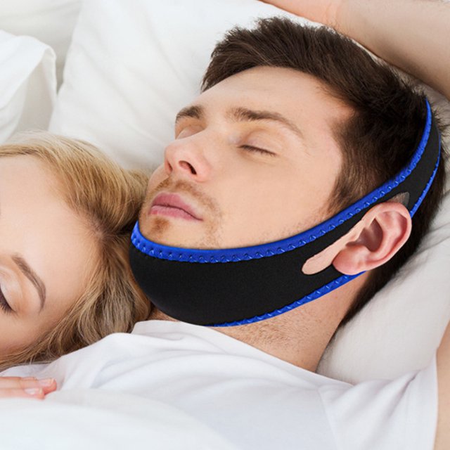 Pinfect Anti Snoring Belt Adjustable Stop Snoring Chin Strap Relieve