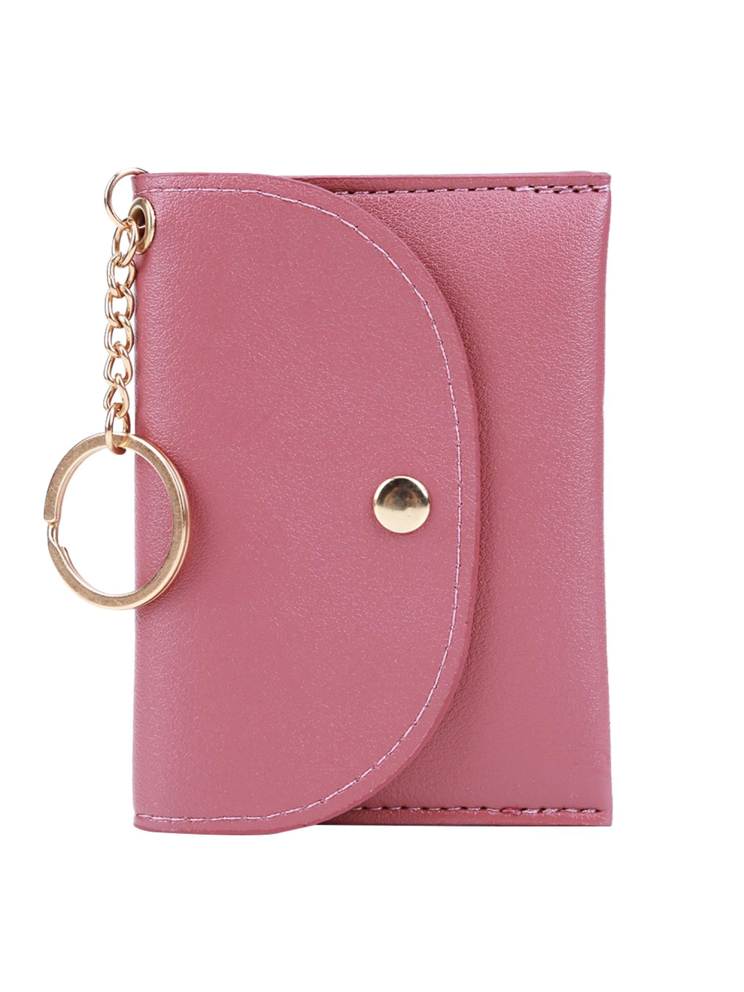 Pinfect Fashion Leather Women Wallet Multislots Keychain Card Holder
