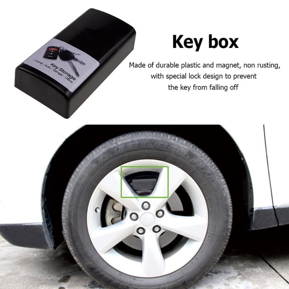 Pinfect Portable Car Key Secret Box Magnetic Creative Case Holder for Key Hidden Outdoor