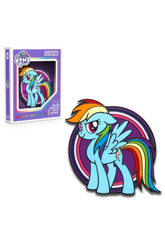 Augmented Reality Enamel Pin - My Little Pony Rainbow Dash