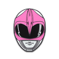 thumbnail image 1 of Pinfinity Augmented Reality Enamel Pin - Power Rangers - Pink Ranger, 1 of 3