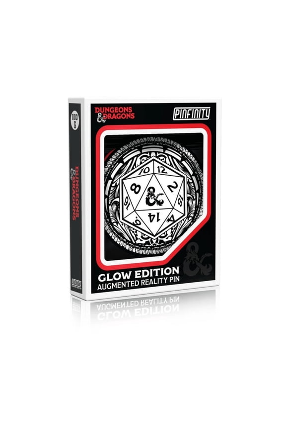 Glow Edition D20 AR Pin New