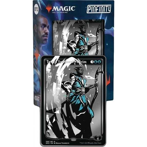 Pinfinity Magic the Gathering (MTG) Brothers War Teferi Temporal Pilgram AR Pin
