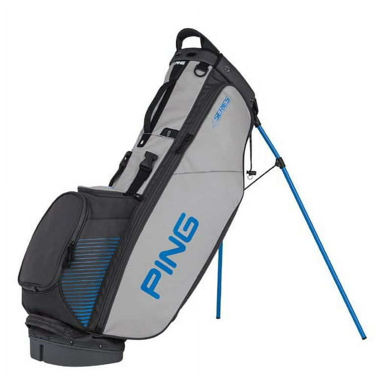 GOLFバッグ　PING Ping 4-Series Golf Stand Bag, 7 Pockets, Charcoal/Gray/Blue
