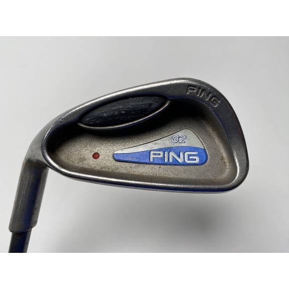 Pre-Owned Ping G2 Single 6 Iron Red Dot 1* Flat TFC 100 Stiff Graphite Mens LH