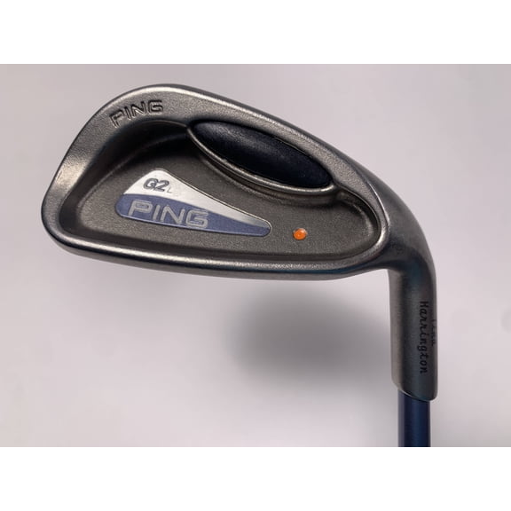 Pre-Owned Ping G2 Single 9 Iron Orange Dot 2* Flat TFC 100 Ladies Graphite Womens RH