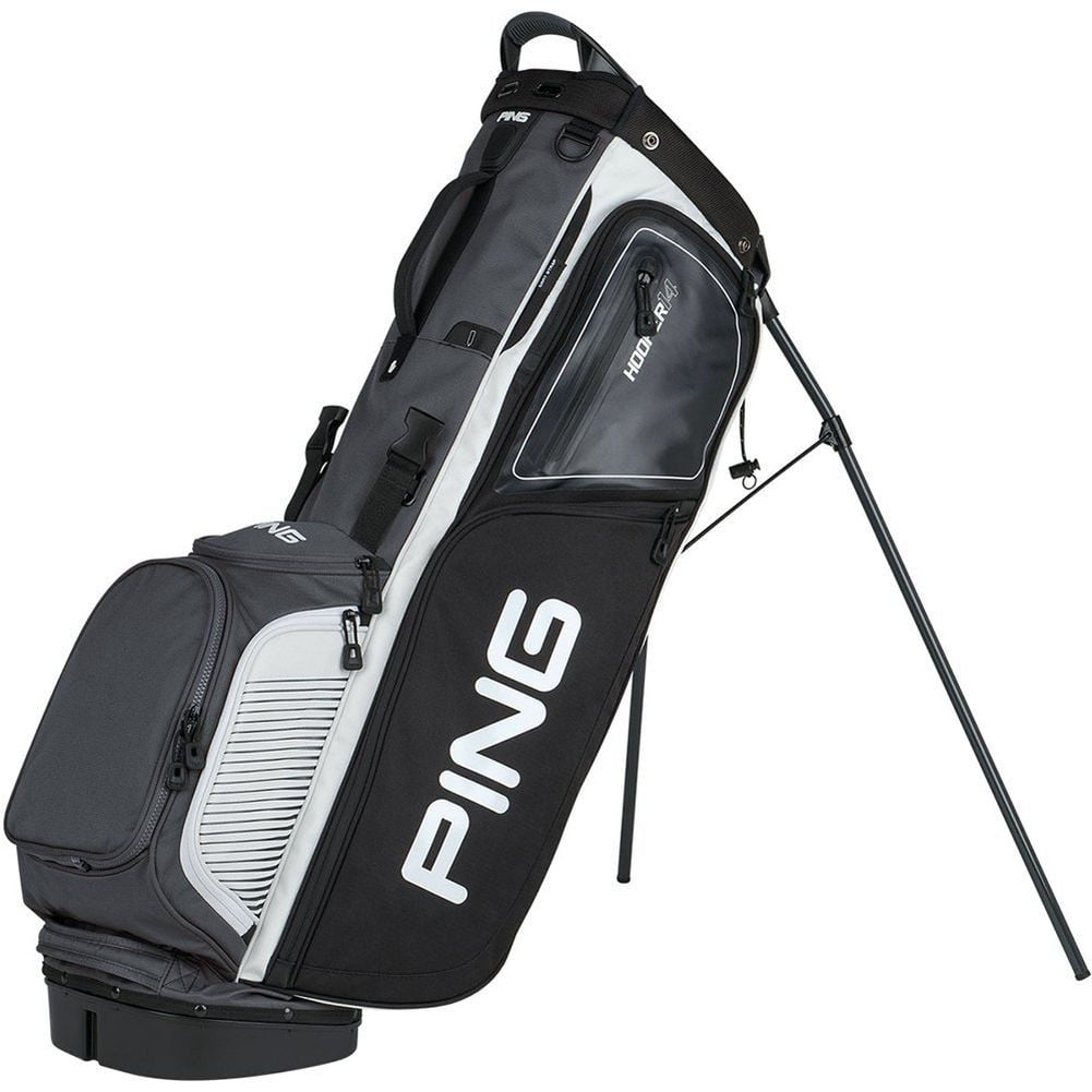 Ping Hoofer 14 Stand Bag (Grey/Black/White, 14-way top, 2017) Golf
