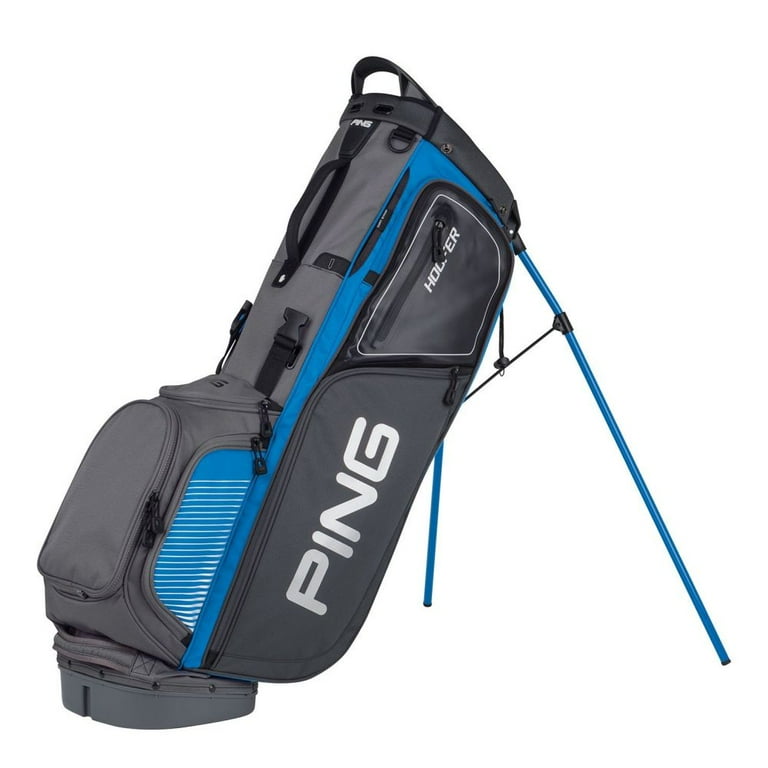 PING スタンドバッグ 青 Ping Hoofer Stand Bag (Grey/Birdie Blue, 5-way top, 2017) Golf NEW