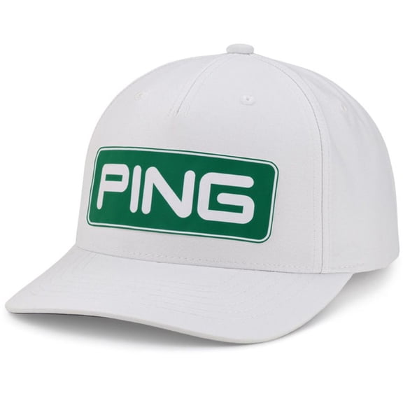 Ping Looper Tour Snapback Cap (White, Adjustable) 2023 Golf Hat NEW