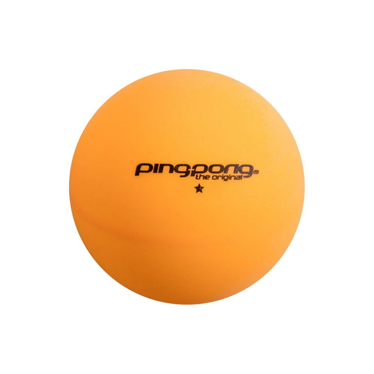 Ping-Pong® 1-Star 40mm Recreational-Quality Orange Table Tennis Balls  (38-Pack) 