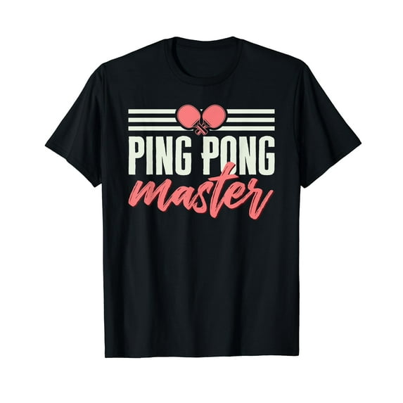 Ping Pong Master Table Tennis Paddle T-Shirt