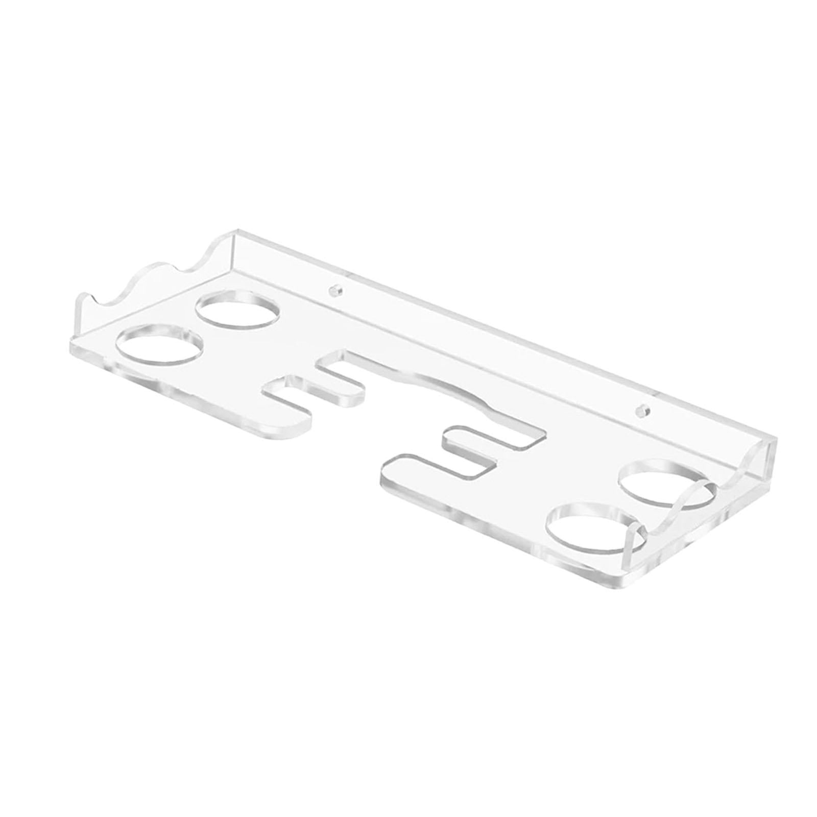 Ping Pong Paddle Holder Table Tennis Rack Racket Hanger Transparent Acrylic for Game Rooms Garages and Home Gyms