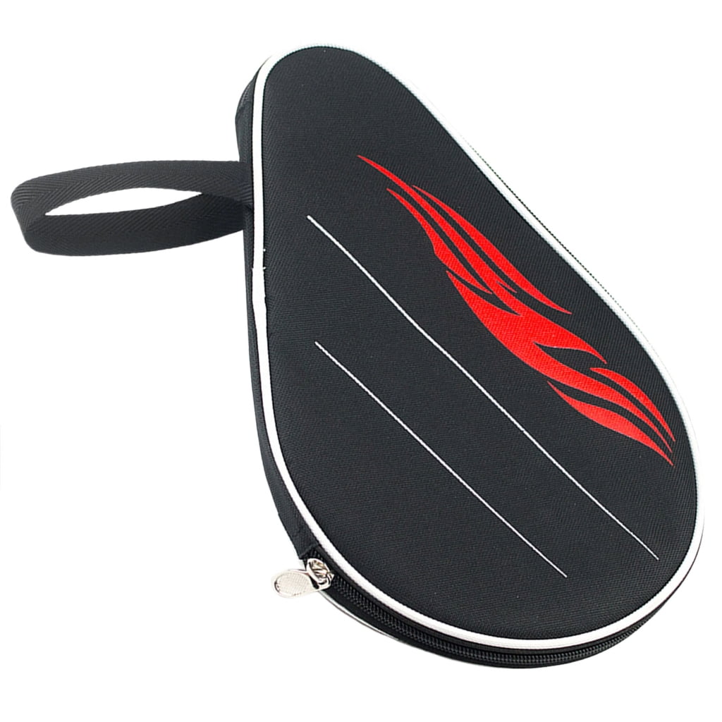 Paddle Racket Case PingPong Paddle Cover with Handle Carry Bag Racket Bat Storage Case ...
