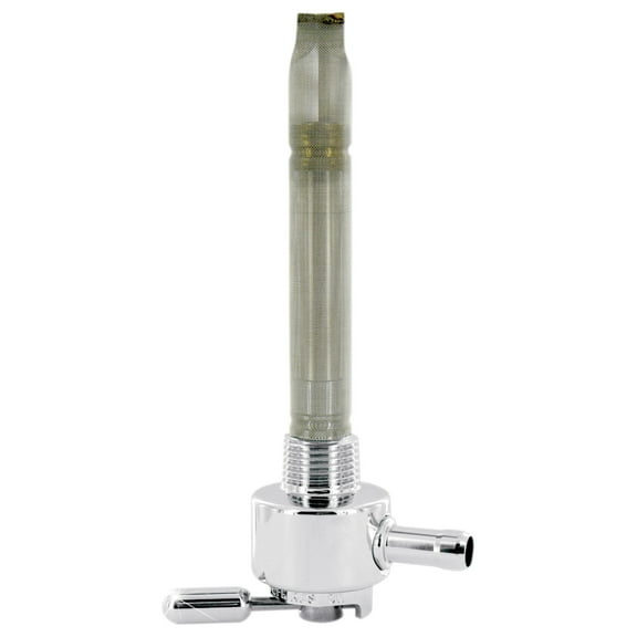 Pingel Chrome 3/8" Round Fuel Valve (4211-CR)