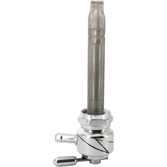 Pingel Lightning Chrome 22mm Round Fuel Valve (1311-CL)