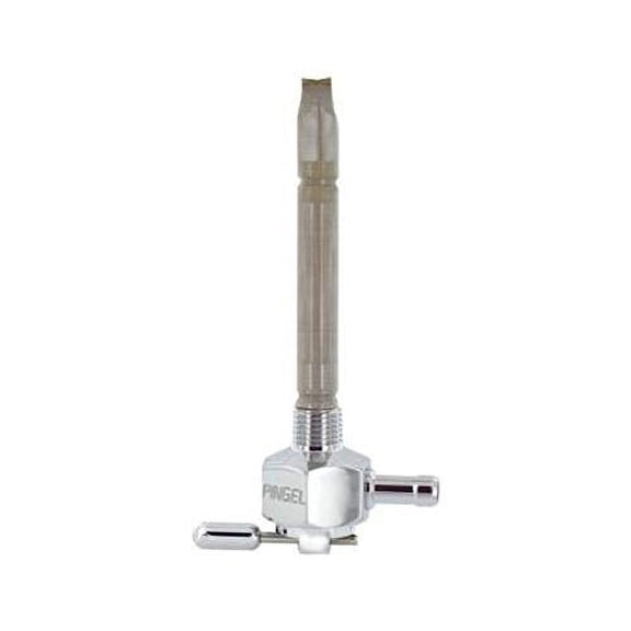 Pingel Power-Flo Fuel Valve - 1/4in. Hex NPT Inlet - 180 Deg. Outlet Facing