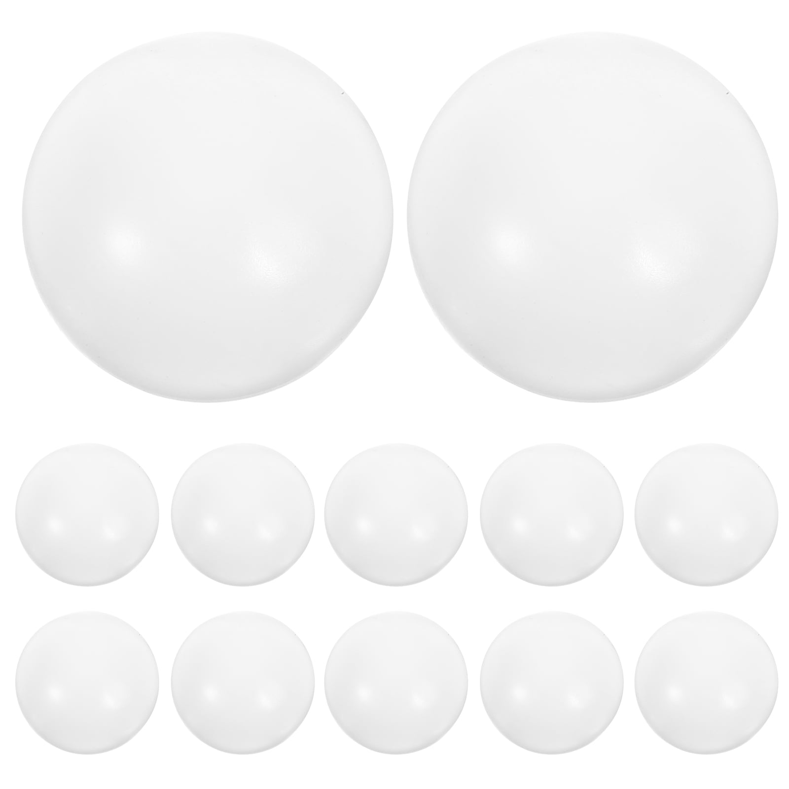 Pingxizhi 12pcs Foosball Small Blank Balls Table Foosball Soccer