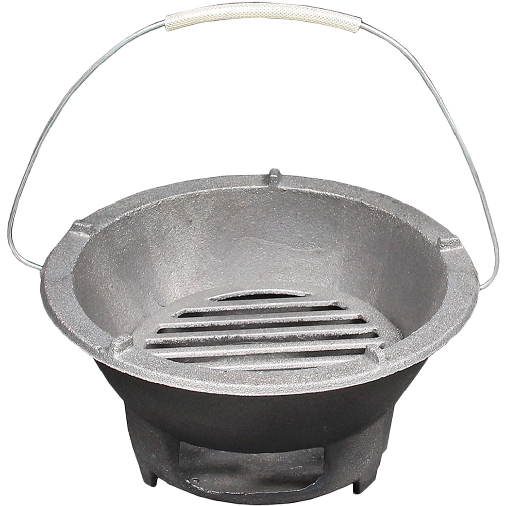 Pingxizhi Outdoor Barbecue Charcoal Stove Sturdy Iron Barbecue Stove