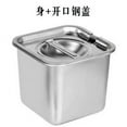Pingxizhi Stainless Steel Ice Cream Container Homemade Ice Cream Yogurt