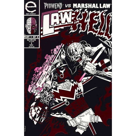Pinhead vs. Marshal Law: Law in Hell #1 VF ; Epic Comic Book
