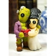 thumbnail image 1 of Pinheadz Frankenstein And Bride Holding Voodoo Red Heart Immortal Love Figurine, 1 of 8