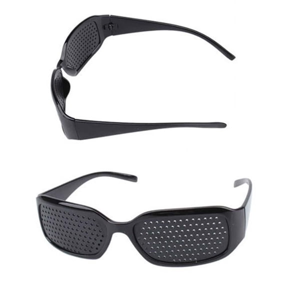 Pinhole Adjustment Glasses for Eye Training & Concentration, Anti-Fatigue Eye Exercise Glasses, Lightweight Comfortable Frame for Daily Use & Eye Relaxation(3Pcs)