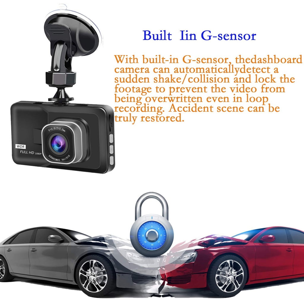 Pinhole Door Key Car Prevention Camera HD 1080P Car DVR Vehicle Camera