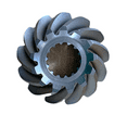 thumbnail image 1 of Pinion Gear 13T Compatible with Yamaha 50 HP 60 HP Outboard Motor F50LB F60TJR Replacement for 69W-45551-00, 1 of 1