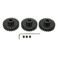 Pinion Gear Steel Black M1.5 Pinion 8mm Reduce Noise Motor Gear Set for