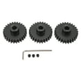 Pinion Gear Steel Black M1.5 Pinion 8mm Reduce Noise Motor Gear Set for