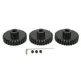 Pinion Gear Steel Black M1.5 Pinion 8mm Reduce Noise Motor Gear Set for