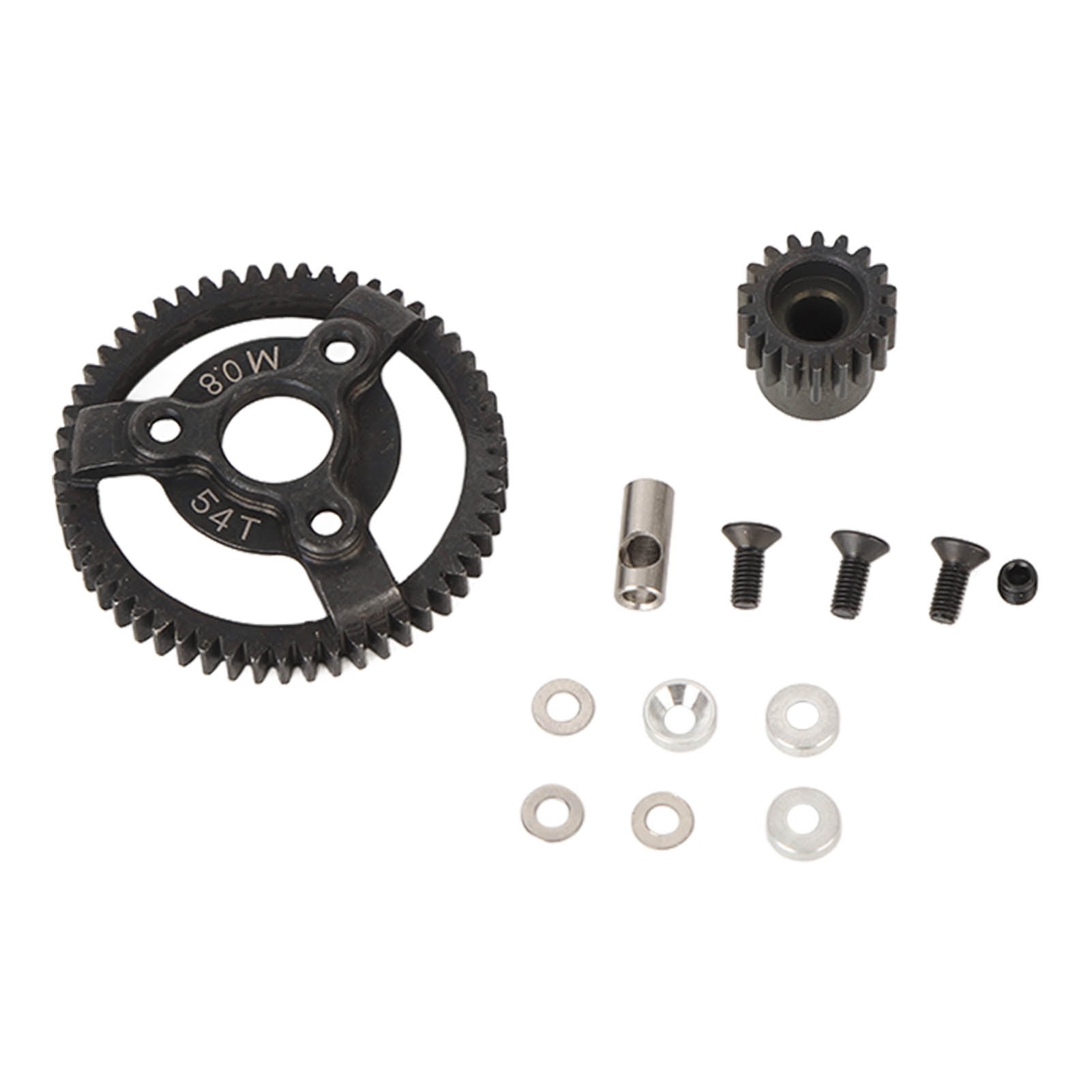 Pinion Spur Gear Set Hardened Steel 32P 54T Spur Gear 18T Pinion Gear