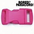 thumbnail image 1 of Pink 1/2 Inch Buckle - 20 pack - Great for Paracord, 1 of 1
