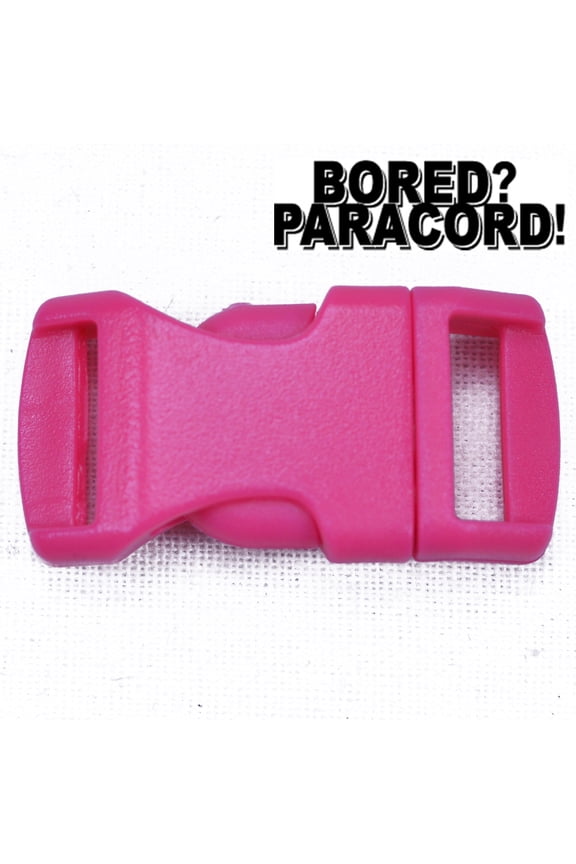 Pink 1/2 Inch Buckle - 5 pack - Great for Paracord