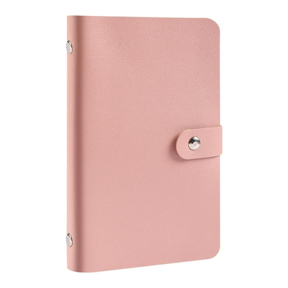Pink 100 Pocket Envelope Binder for Organizing Documents Bills and Cash Budget Organizer With Envelope Pockets Combination Lock A5 Size