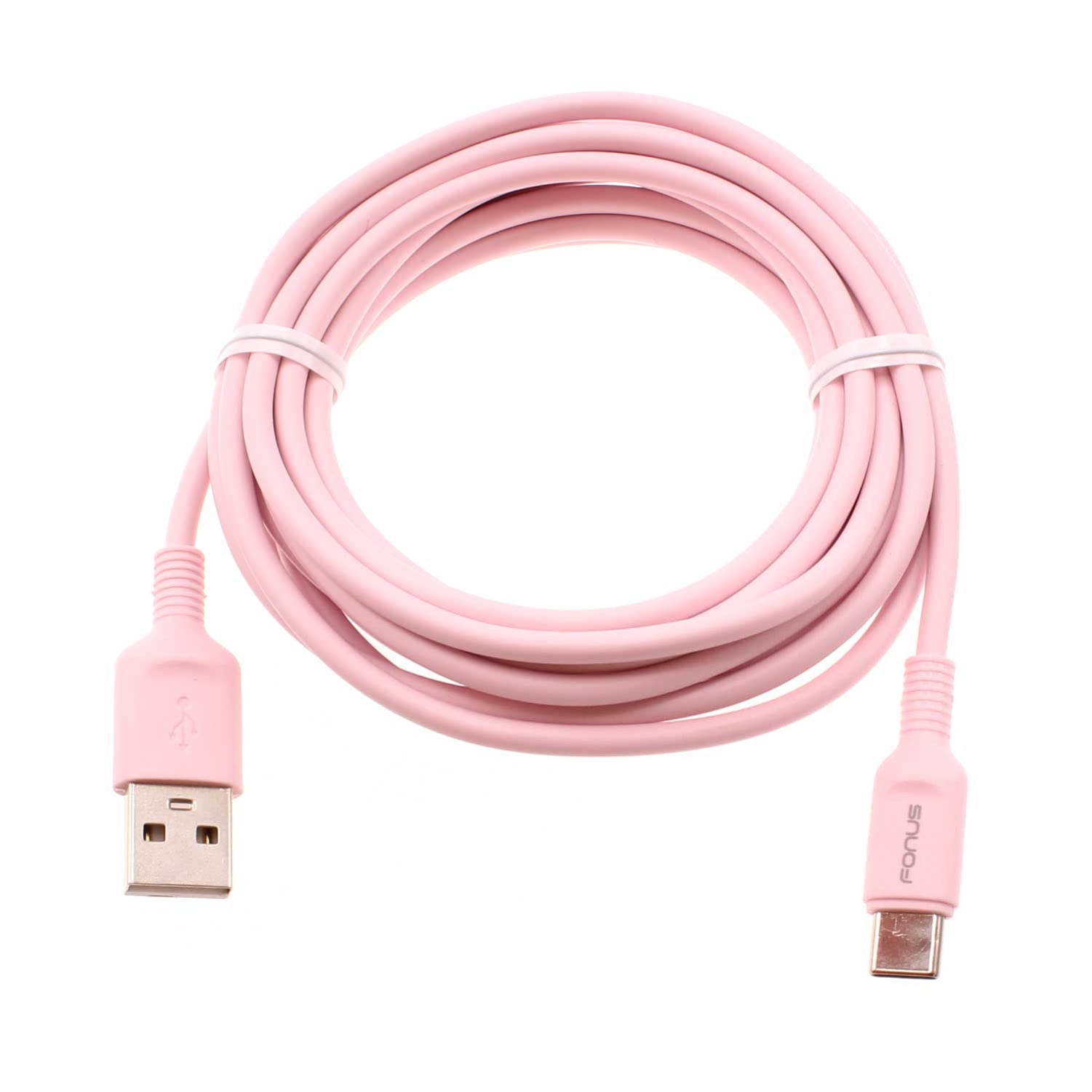 Pink 10ft Long USB-C Cable for Google Pixel 9/Pro/XL - Charger Cord ...