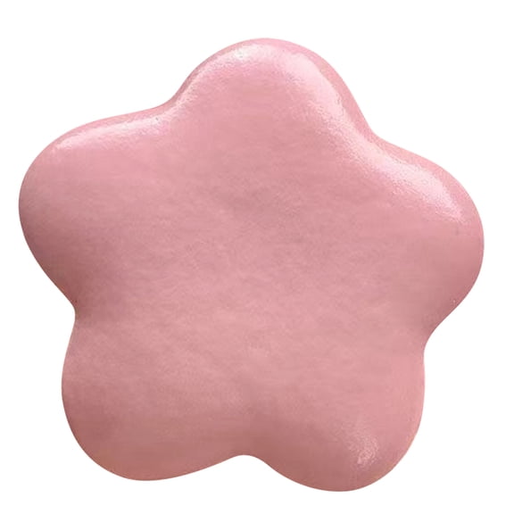 Pink 16cm Plum Blossom Slow Rising Squishy, Flower-Shaped Stress Relief Fidget for Office, Travel and Home Relaxation
