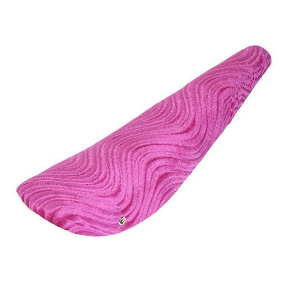 Pink 20" Bike Banana Saddle Velour Banana seat for 20" bikes. Bicycle part for lowrider, cruiser, bike part.