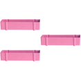 thumbnail image 1 of Pink 3 Pc Pots for Plants Flowerpot Large Hangers outside Windowsill Planter Succulents, 1 of 5