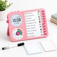 Pink 3-in-1 Visual Timer with Task Planning Board for Home, School, and ...