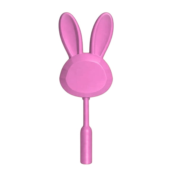 Pink 3D Printed Rabbit Payment Wand, TINGXIN 3D Printed, Contactless Wand, Card Holder for Contactless Payment Wand, Novelty Card Holder, Gift for Tech Lover, Fun Shopping Accessory